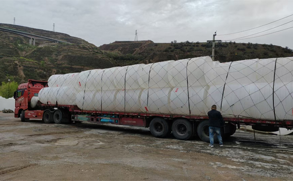 兰州PE吨桶交付中